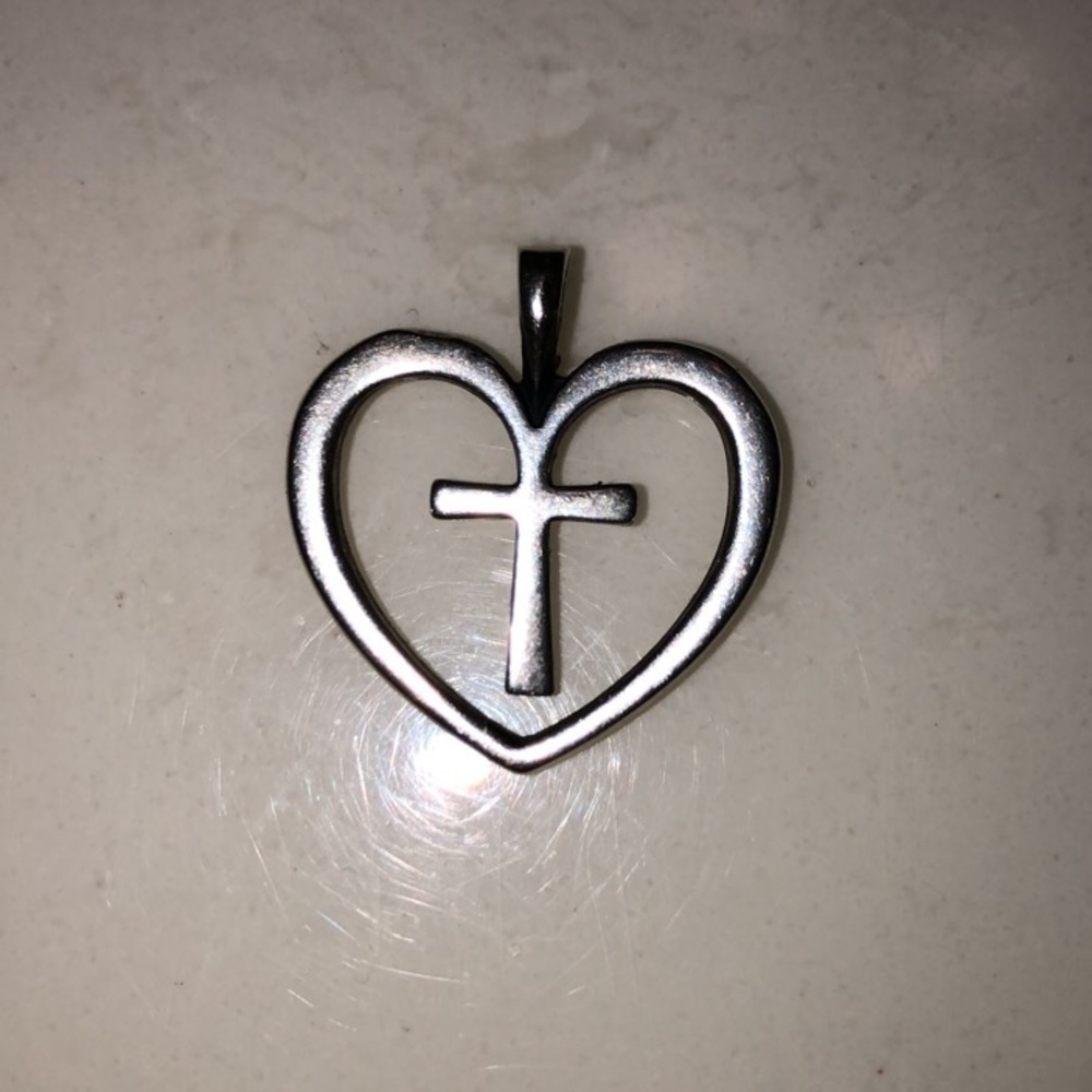 Retired James Avery Christ’s Love Pendant
